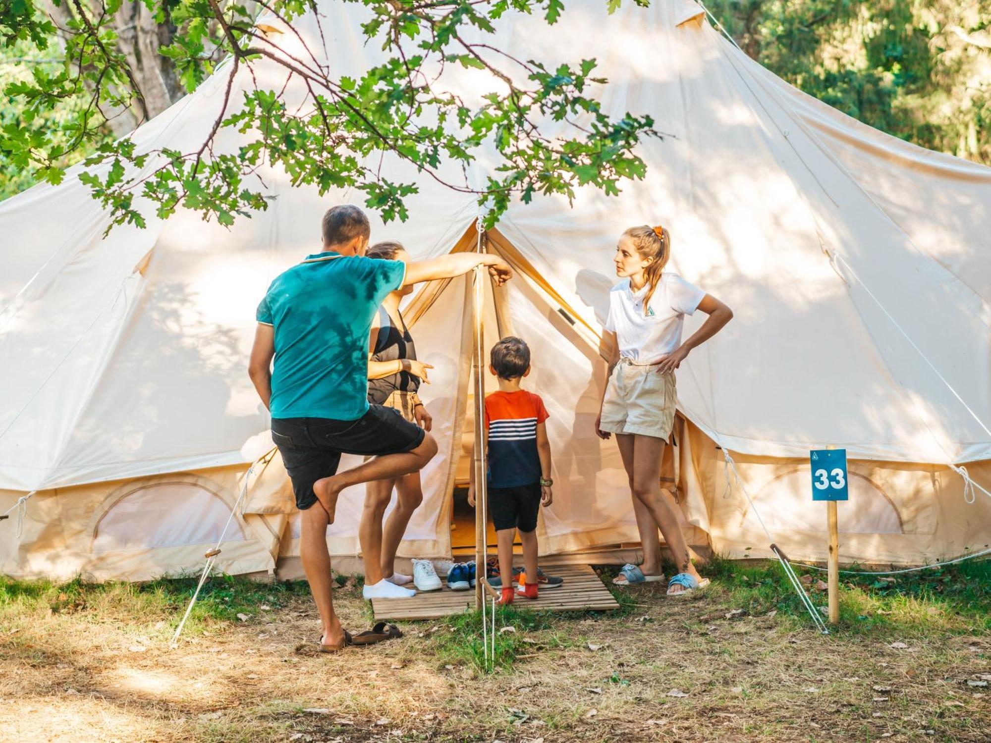 Campismo de Luxo Lodg'ing Nature Camp Dordogne