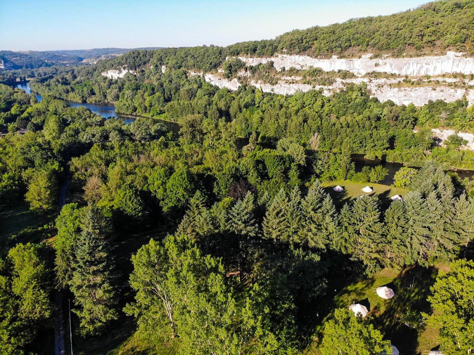 Luxe tent Lodg'ing Nature Camp Dordogne Lacave (Lot)
