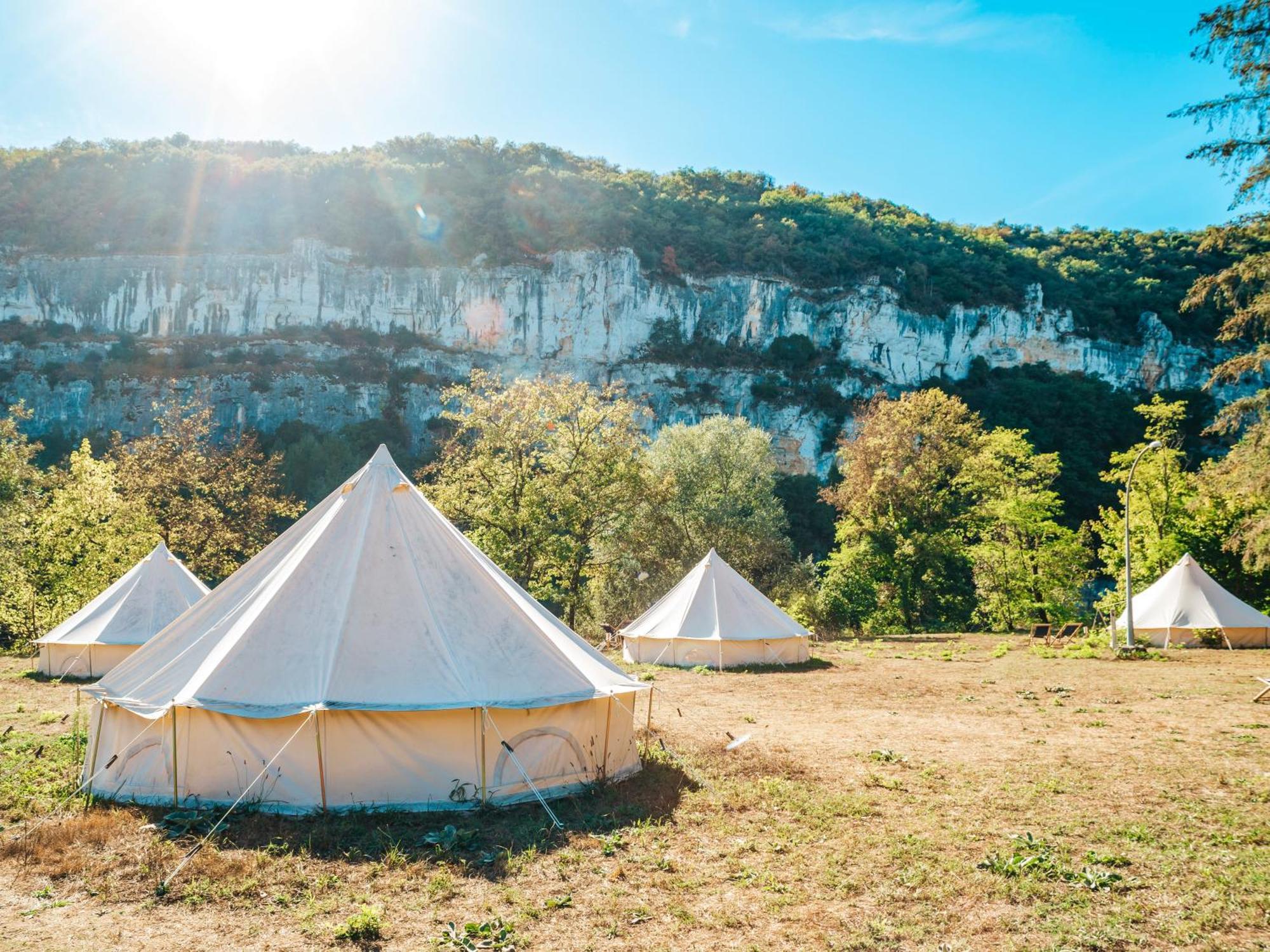 Luxe tent Lodg'ing Nature Camp Dordogne Lacave (Lot)