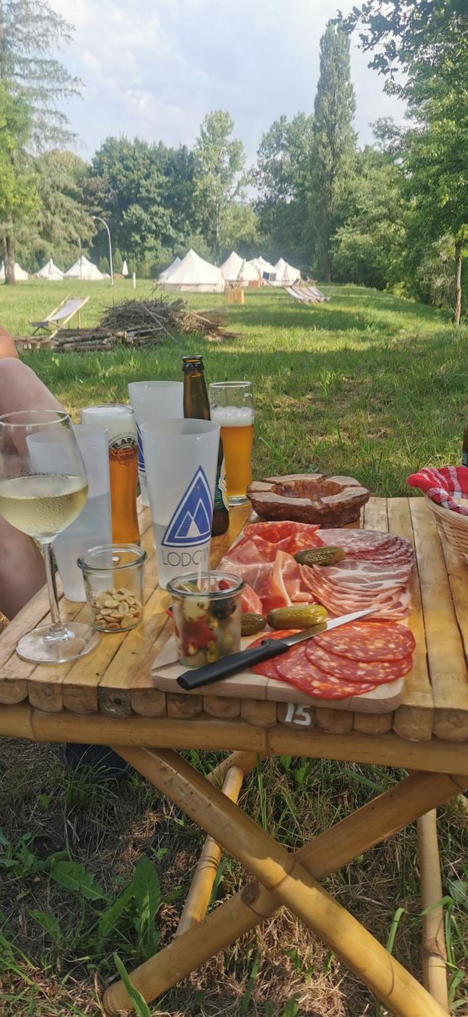 Lodg'ing Nature Camp Dordogne Luxe tent